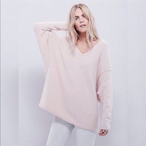 Free People Softly Vee sweater.